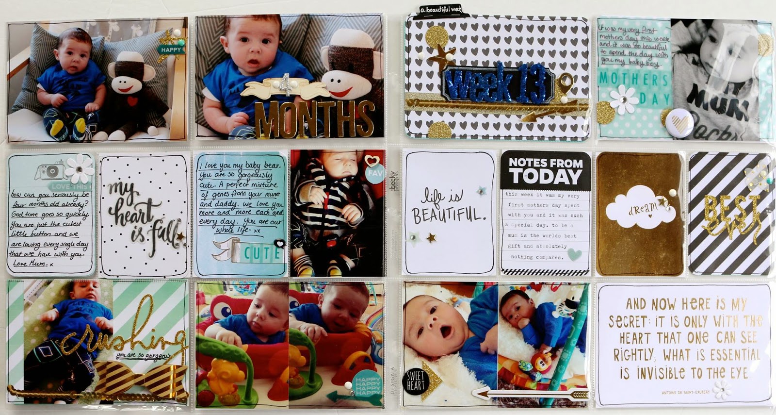 Project Life 2014 Catch Up ~ Week 13