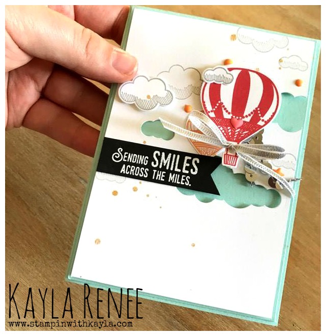 Sending Smiles ~ Lift Me Up Card