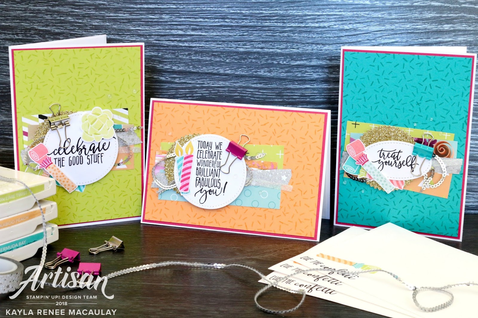 Picture Perfect Party Birthday Cards ~ International Blog Highlight January