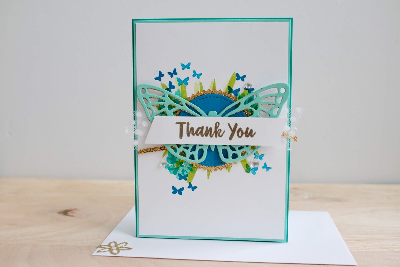 Thank you ~ Abstract Impressions Card
