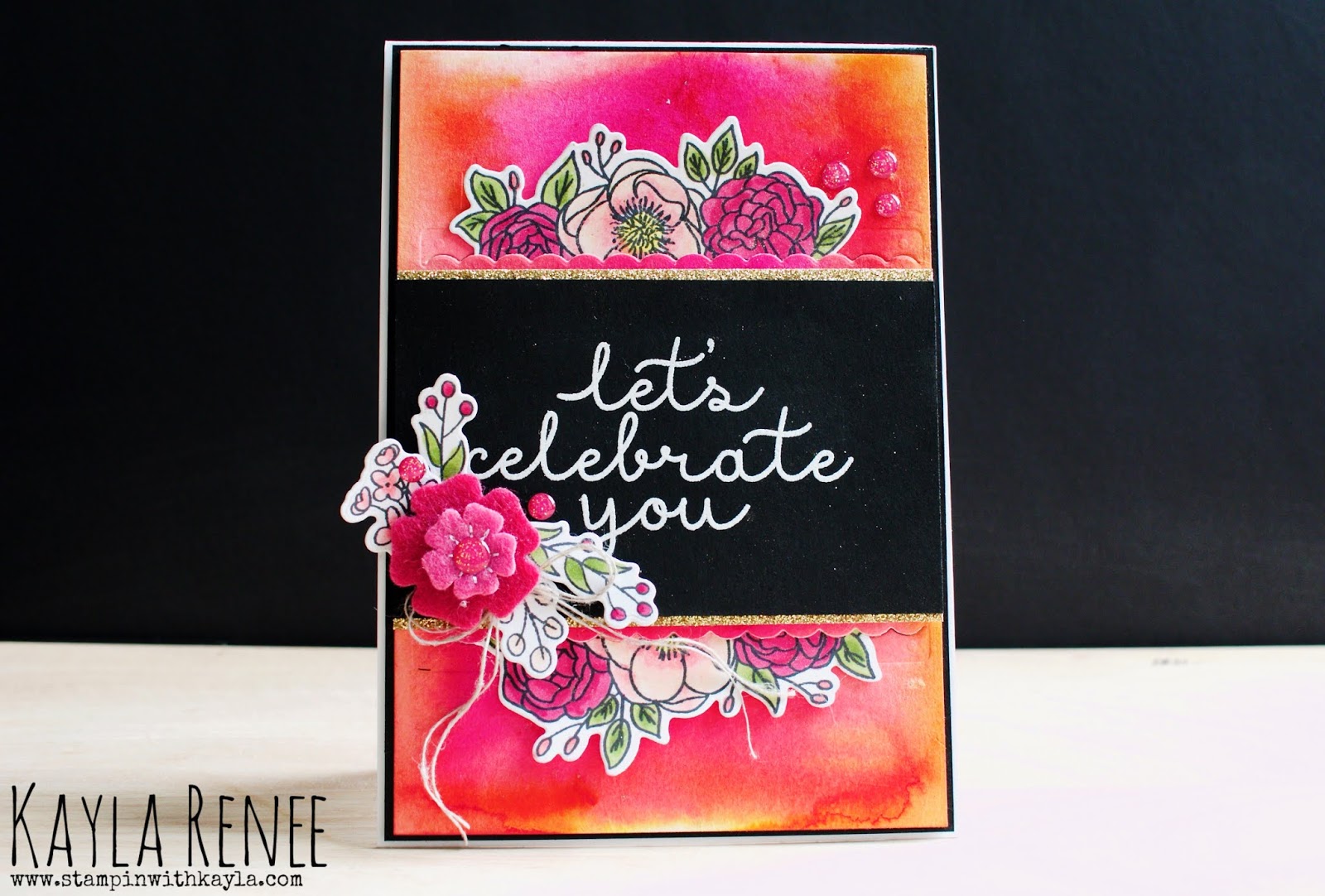 Let’s Celebrate You ~ Bloom & Grow Card