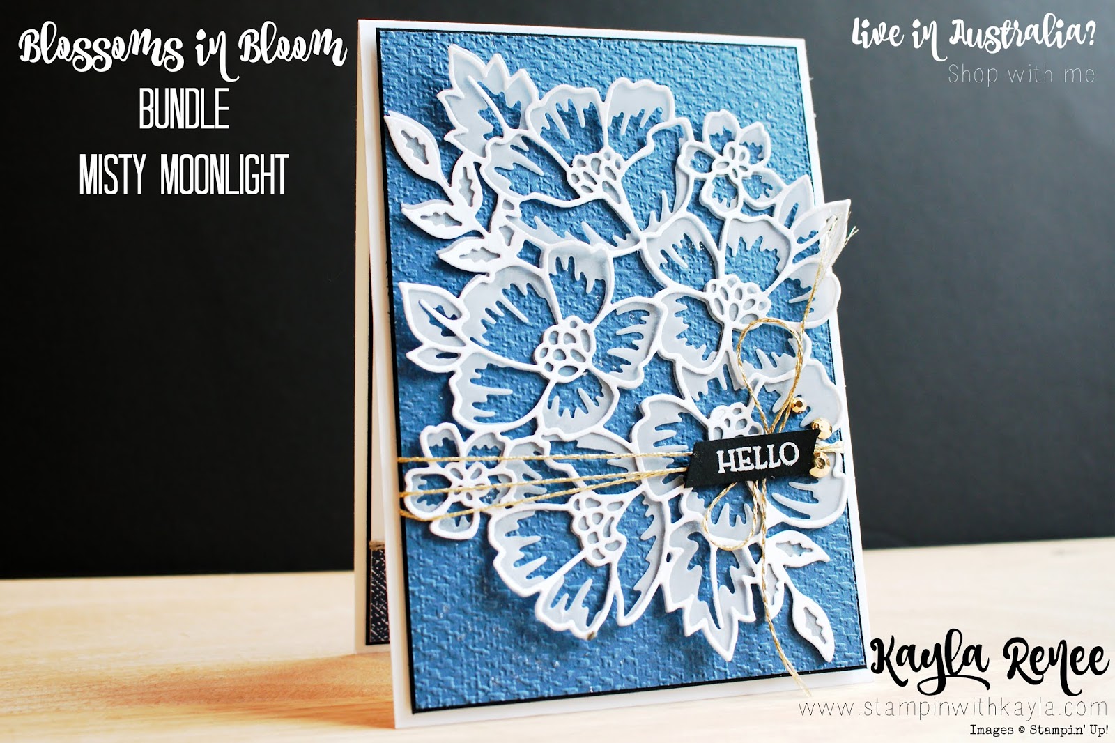 Stampin’ Up! Blossoms in Bloom + New In Colours ~ Hello Cards
