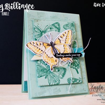 Stampin’ Up! ~ Butterfly Brilliance ~ Sending a Smile
