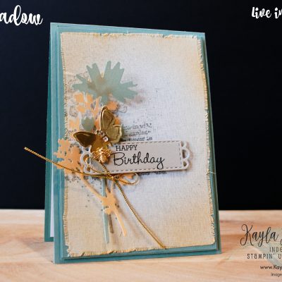 Stampin’ Up! Quiet Meadow ~ Happy Birthday Card