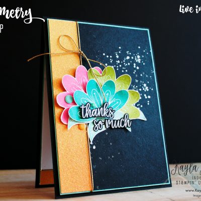 Stampin’ Up! ~ In Symmetry ~ Thanks Card