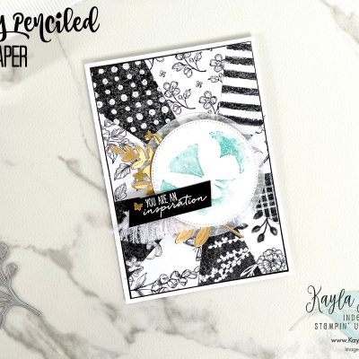 Stampin’ Up! – Perfectly Penciled Designer Series Paper – #GDP343