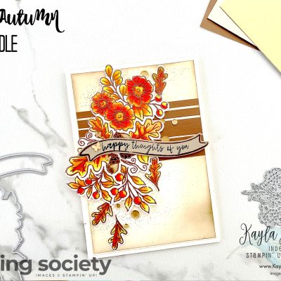 Stampin’ Up! – Stamping Society – Fond of Autumn – September 2022