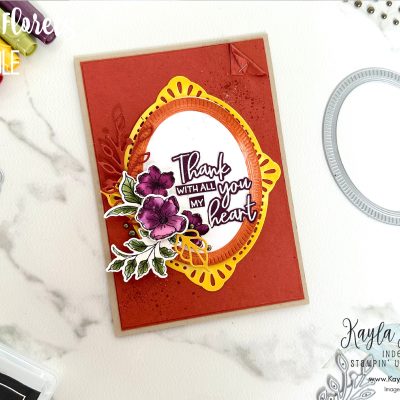 Stampin’ Up! –  Stamping Society – Fitting Florets – November Tutorial