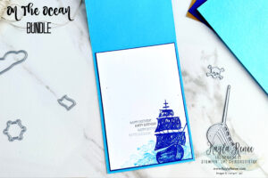 Chalkboard Technique with Stampin’ Up! On The Ocean Bundle