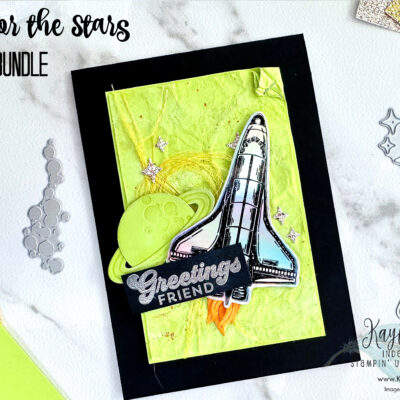How to use a Distressing Technique | Stampin’ Up! Stargazing Suite