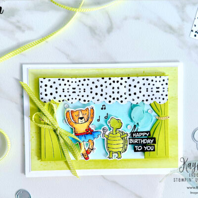Simple Tips & Ideas to Add 3D Effects to Your Die Cuts and Cards | Stampin’ Up! Zoo Crew
