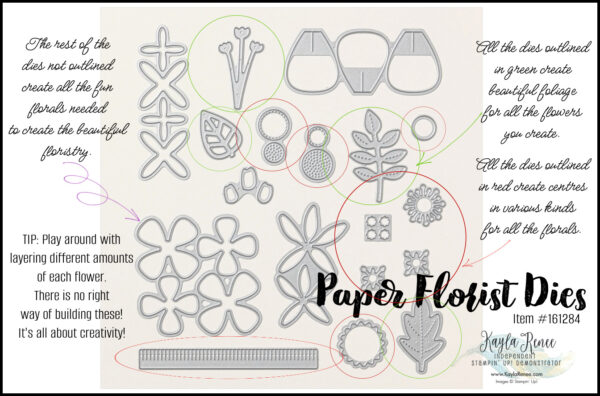 Paper Florist Dies &amp; How To Create Custom Flowers | Stampin’ Up!