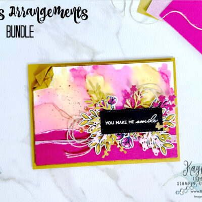 How to Mix Different Paper Textures & Why It Looks Awesome | Stampin’ Up! Timeless Arrangements