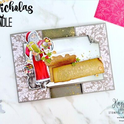 How To Make a Double Flap Card Using Stampin’ Up! Saint Nicholas Bundle