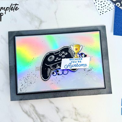 How to Make a Dual Pop Up Gaming Card using Stampin’ Up! Level Complete Stamp