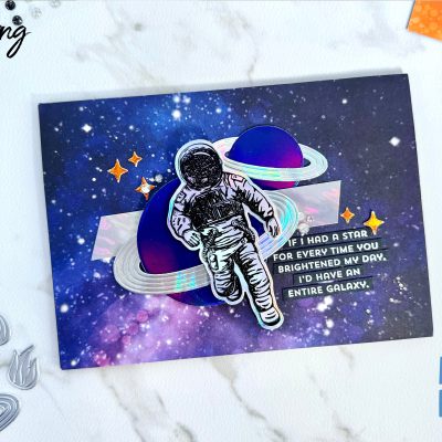 How to Make a Dual Pop Up Card using the Stampin’ Up! Stargazing Suite