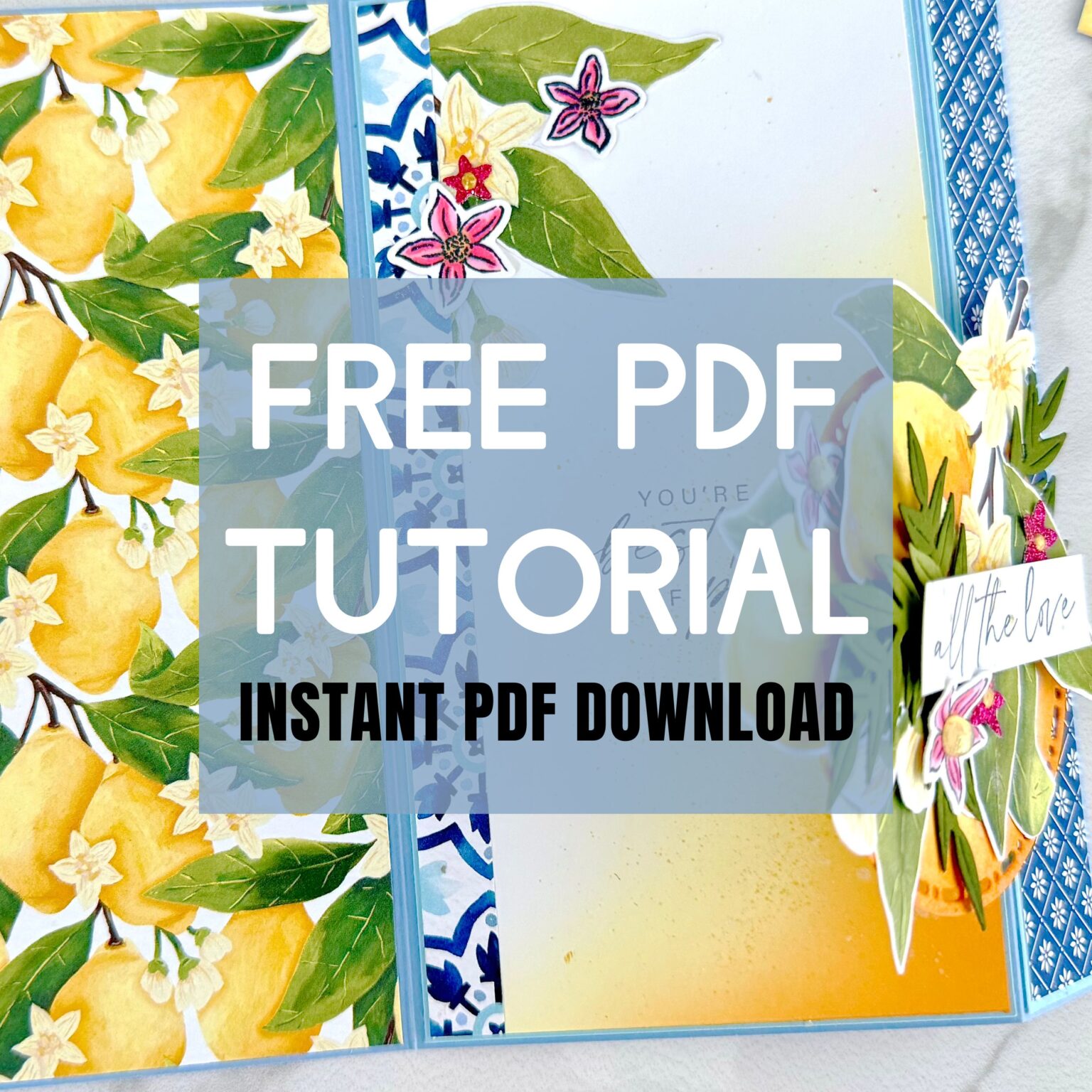 PDF Tutorials Resource Library using Stampin’ Up! products
