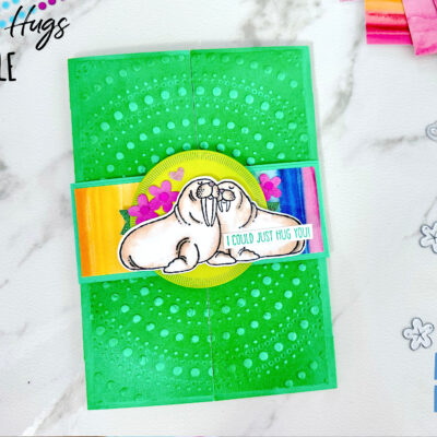 How to Make a Secret Fold Out Card using Stampin’ Up! Hearts & Hugs Bundle