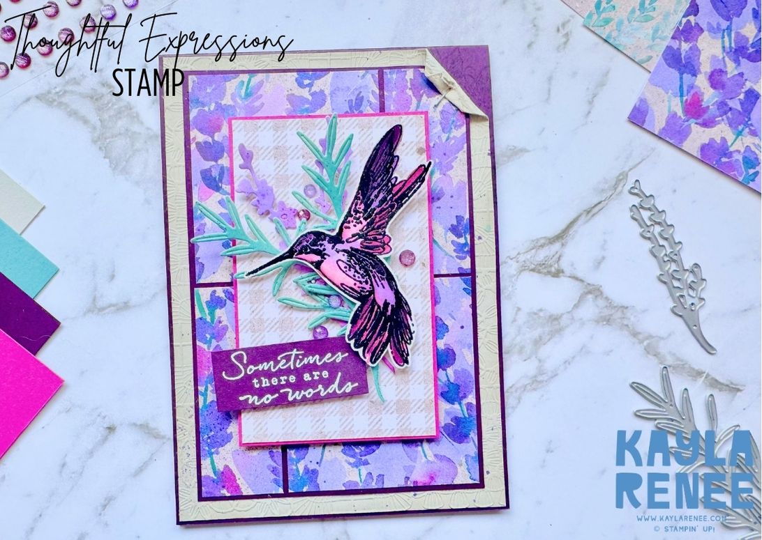 A Chain Card Swap Series Revealing Round One using the Beautiful Stampin’ Up! Thoughtful Expressions Stamp