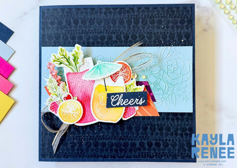 Cheers to You! 🍹 Surprise Side Slide-Out Card
