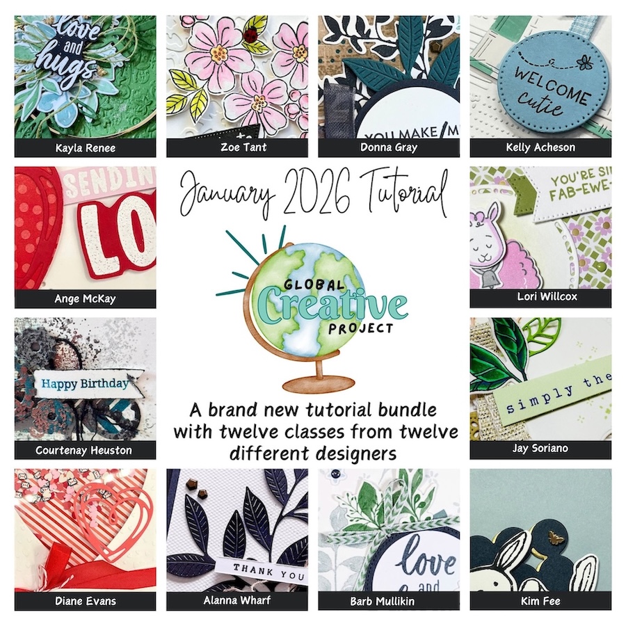 January 2026 Global Creative Project Tutorial sneak peek featuring 12 project tutorials